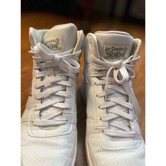 Levi's Drive Hi High Top Sneakers | Men's US 10.5 Women's US 12 | NWOB* - Picture 7 of 8